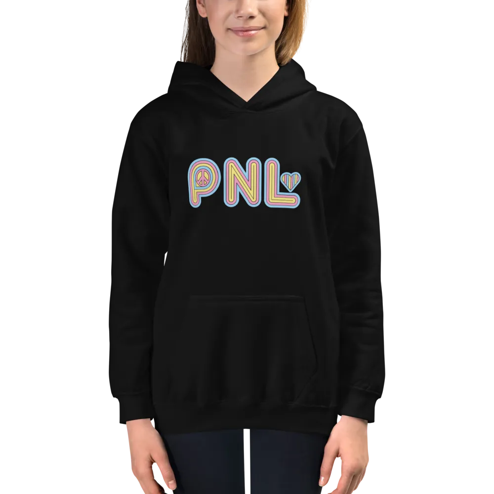 Peace and Love (PNL) Unisex Kids Hoodie