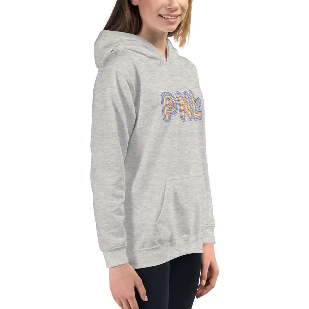Peace and Love (PNL) Unisex Kids Hoodie