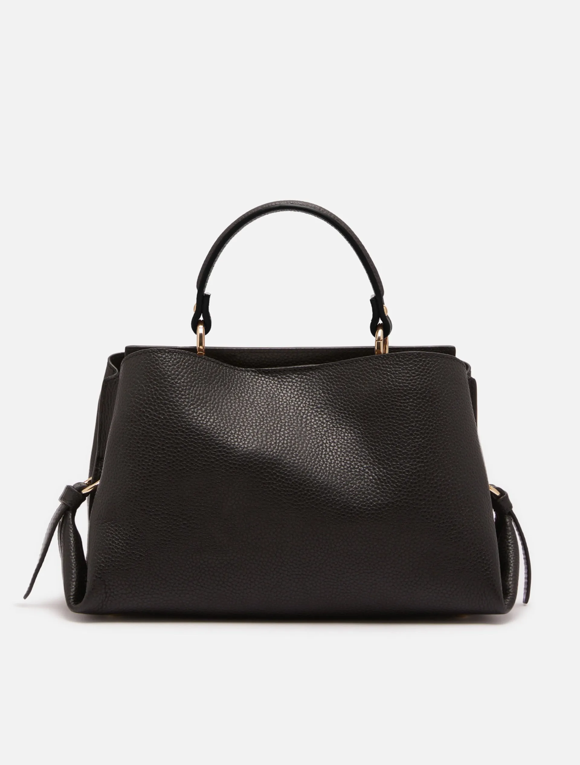 Penny Black Malga Leather Handbag In Black