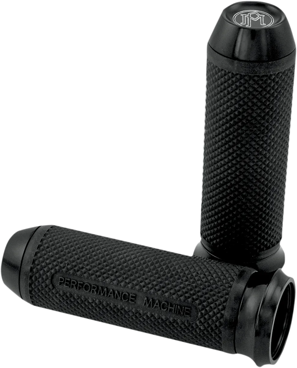 Performance Machine 0063-2028B Elite Grips - Black Anodized