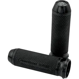 Performance MacHine Elite Grips BLK for H-D FLHT FLHR FLHX FLTR 08-11