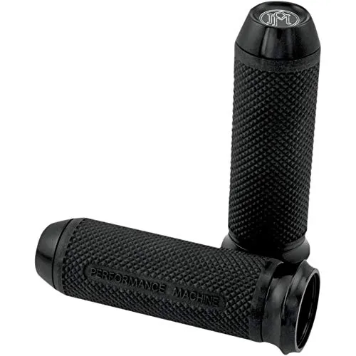 Performance MacHine Elite Grips BLK for H-D FLHT FLHR FLHX FLTR 08-11