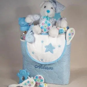 Personalized Tote Bag Baby Boy Gift