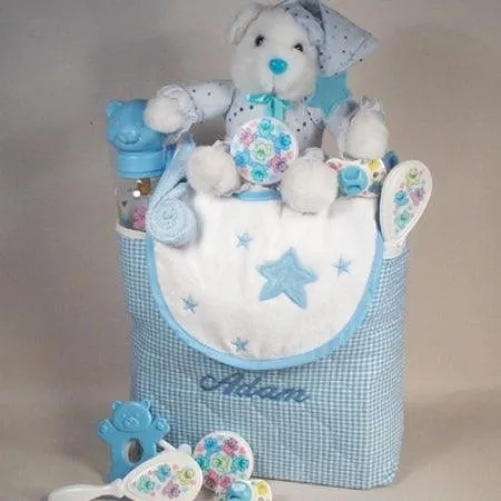 Personalized Tote Bag Baby Boy Gift