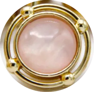 Petite Gold w/Pink Snap