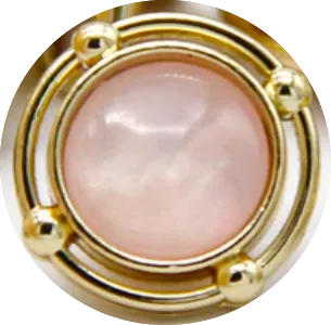 Petite Gold w/Pink Snap
