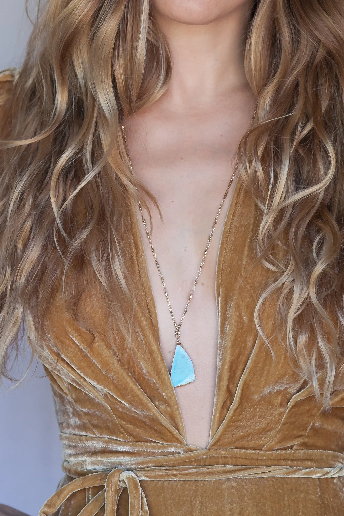 Petite Turquoise Necklace