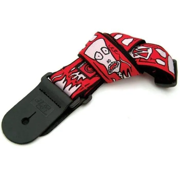 Planet Waves 50JS02 Joe Satriani Guitar Strap - Up in Flames