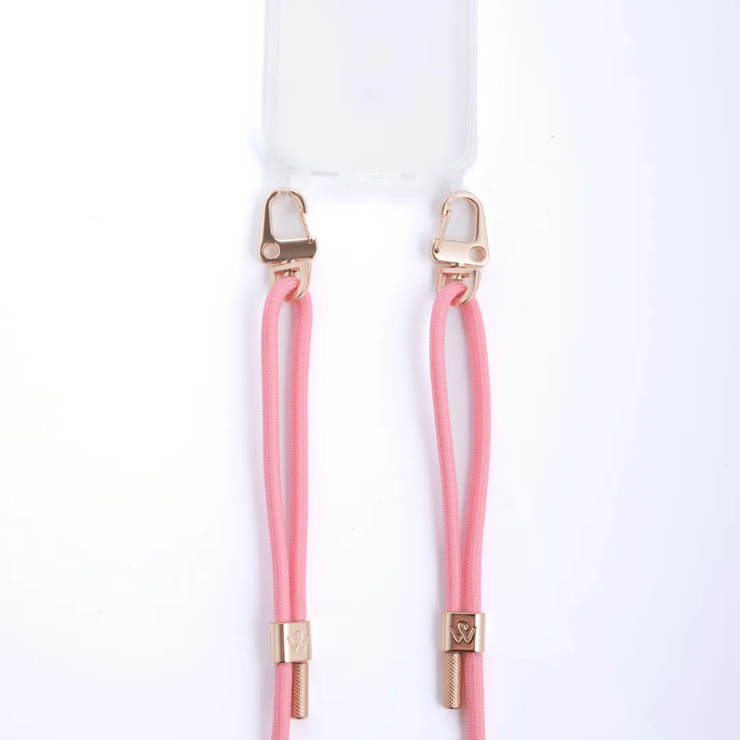 Playful Pink Braided Strap