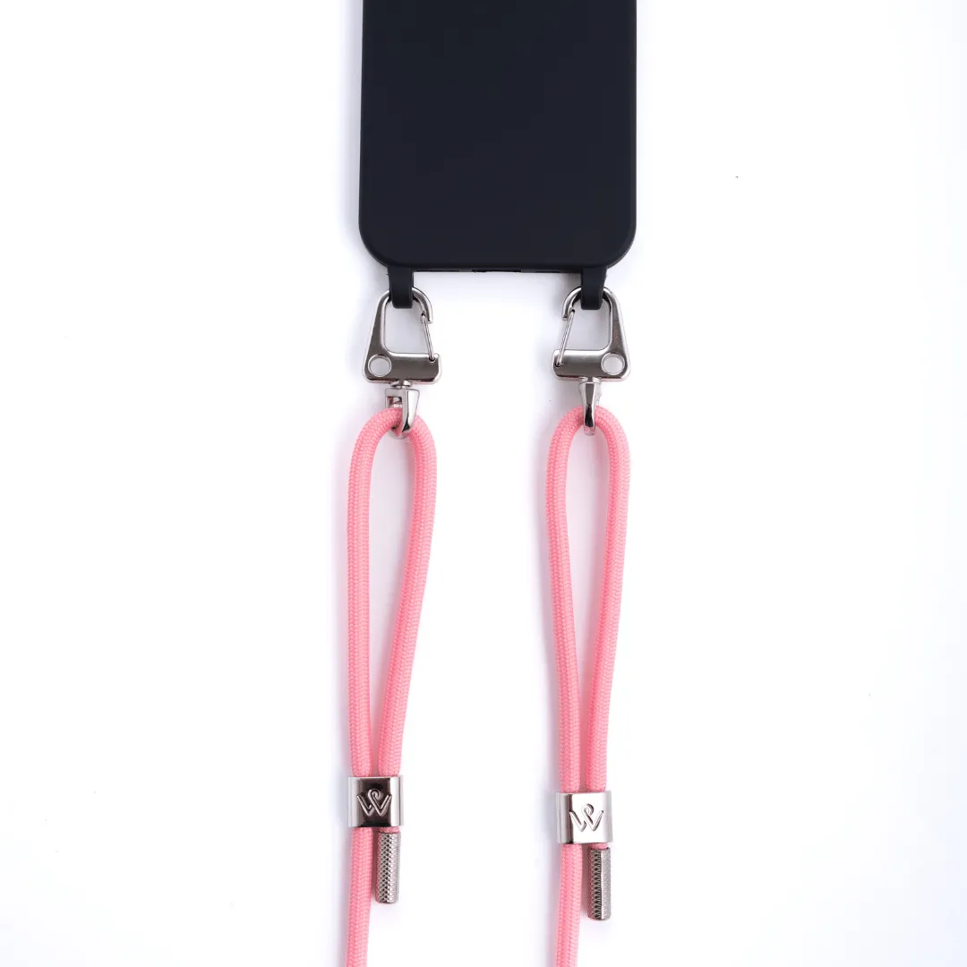 Playful Pink Braided Strap