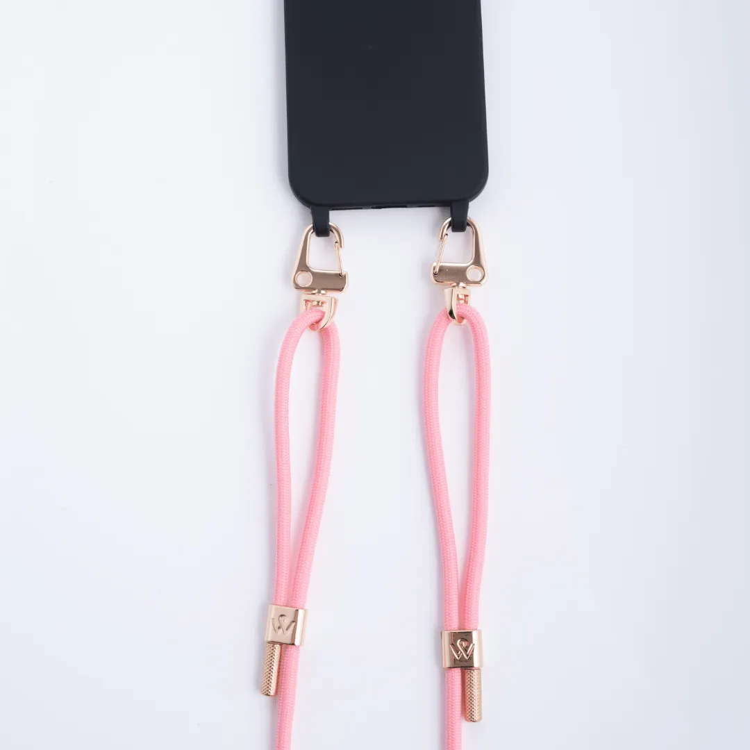 Playful Pink Braided Strap