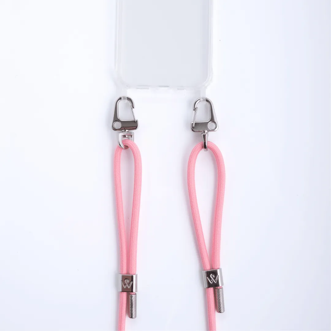 Playful Pink Braided Strap