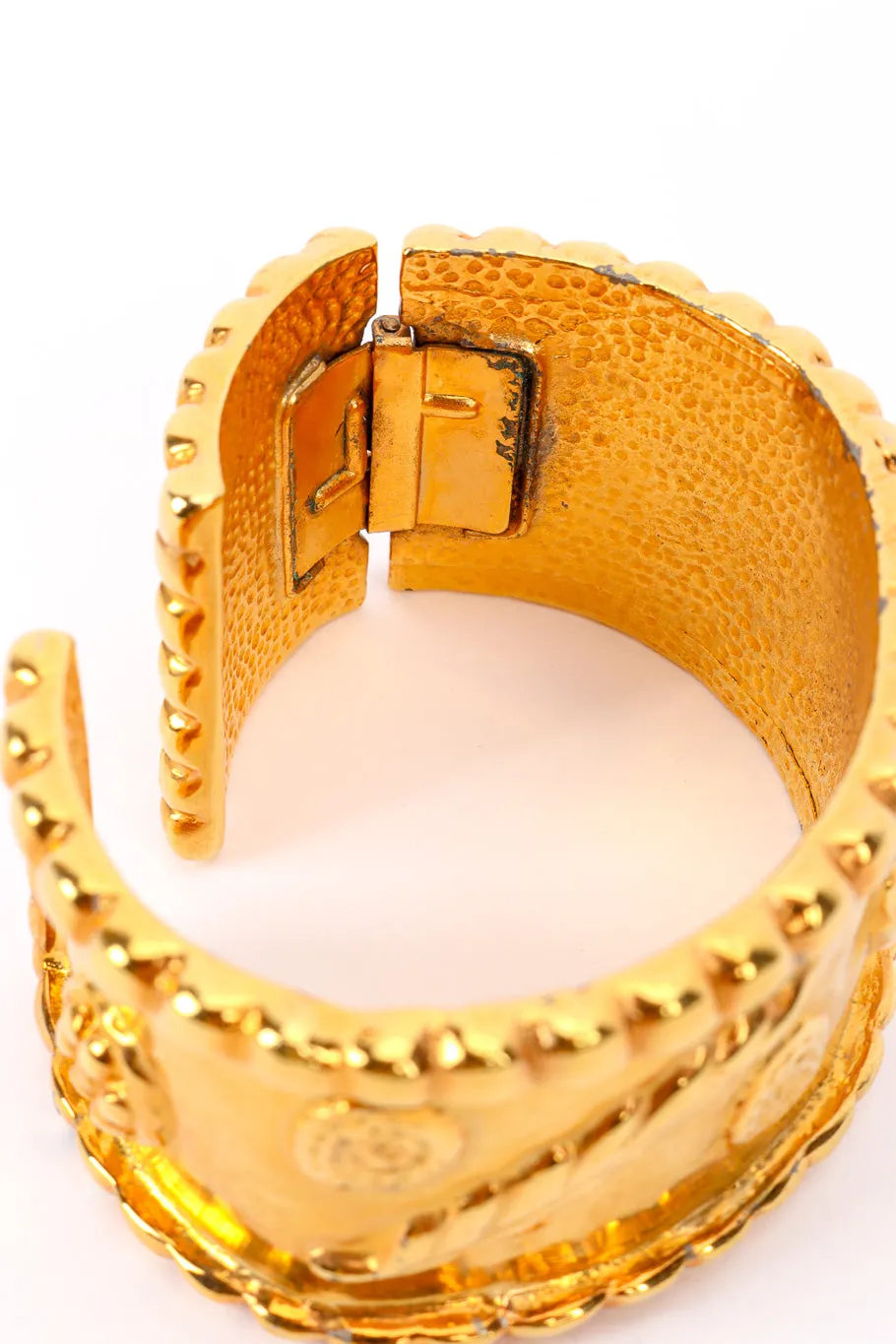 Polished Sculpted Cuff Bracelet