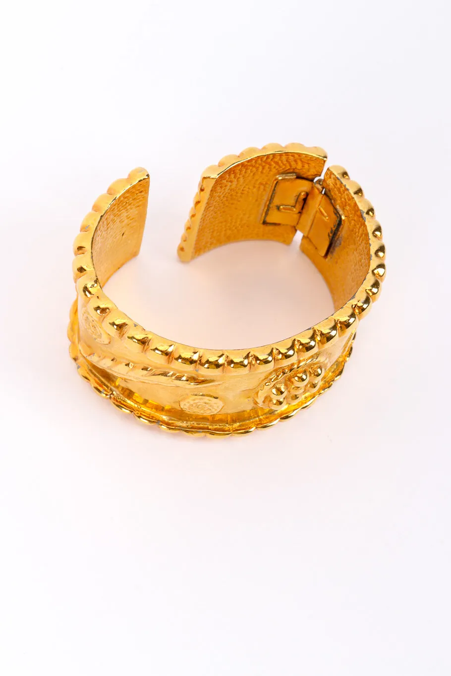 Polished Sculpted Cuff Bracelet