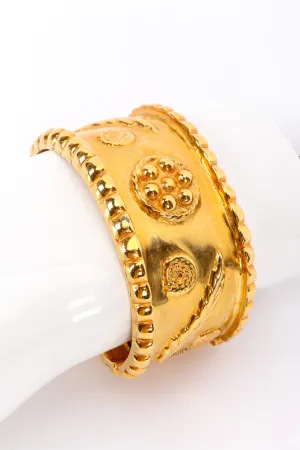 Polished Sculpted Cuff Bracelet