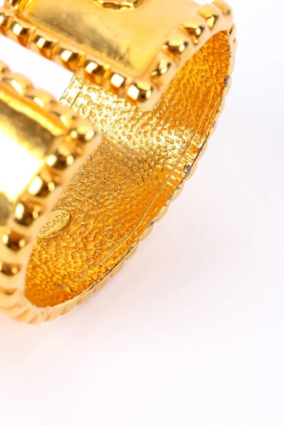 Polished Sculpted Cuff Bracelet
