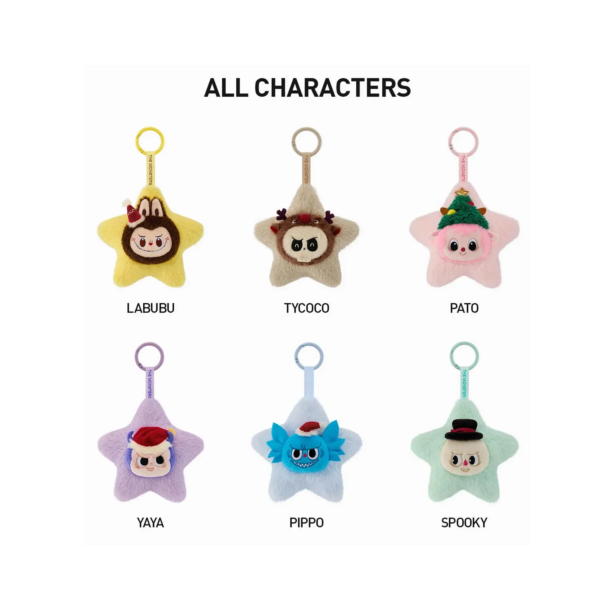POP MART THE MONSTERS Classic Series Sparkly Plush Pendant (Single Blind Box)