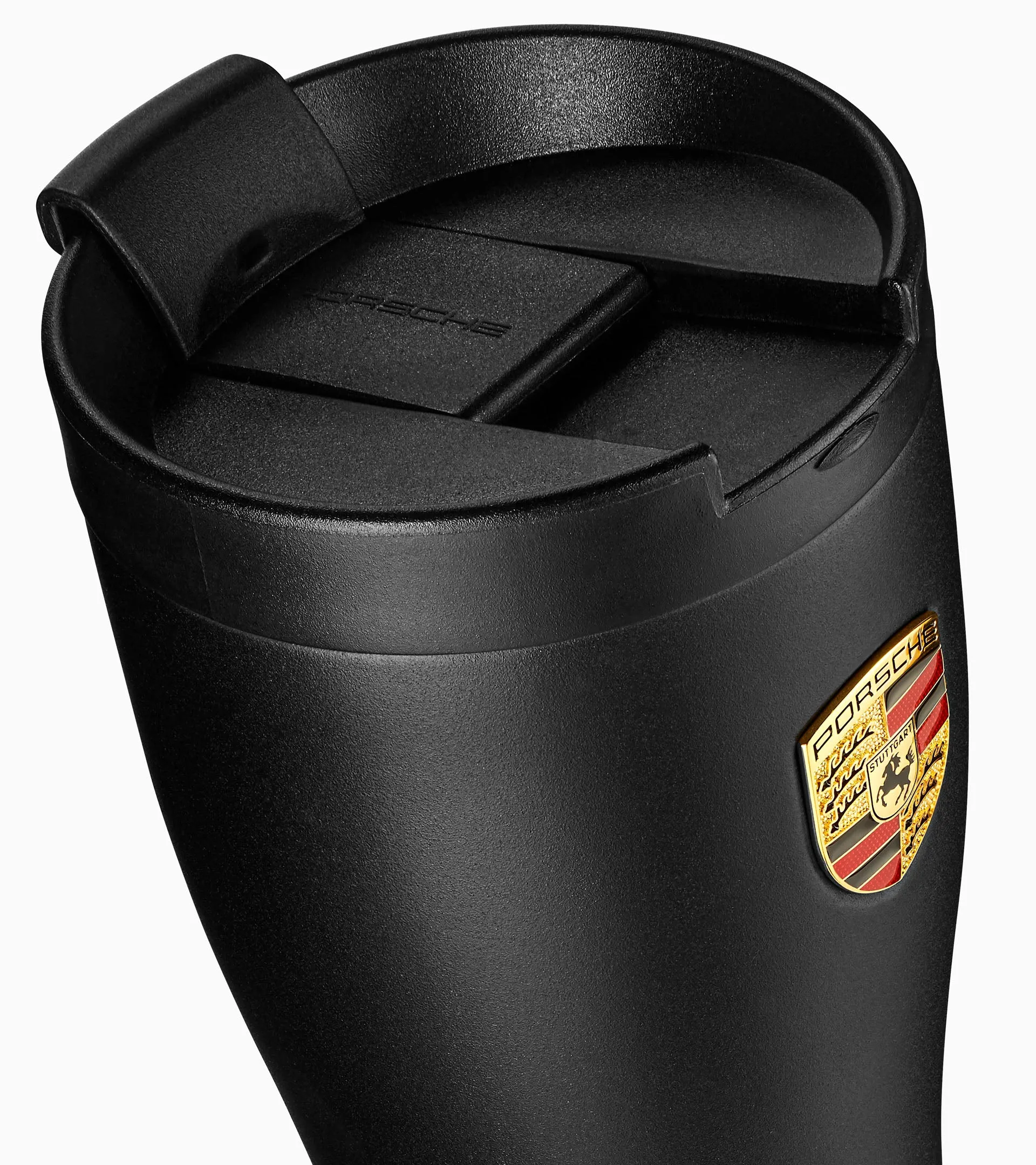 Porsche Travel Mug - Matte Black