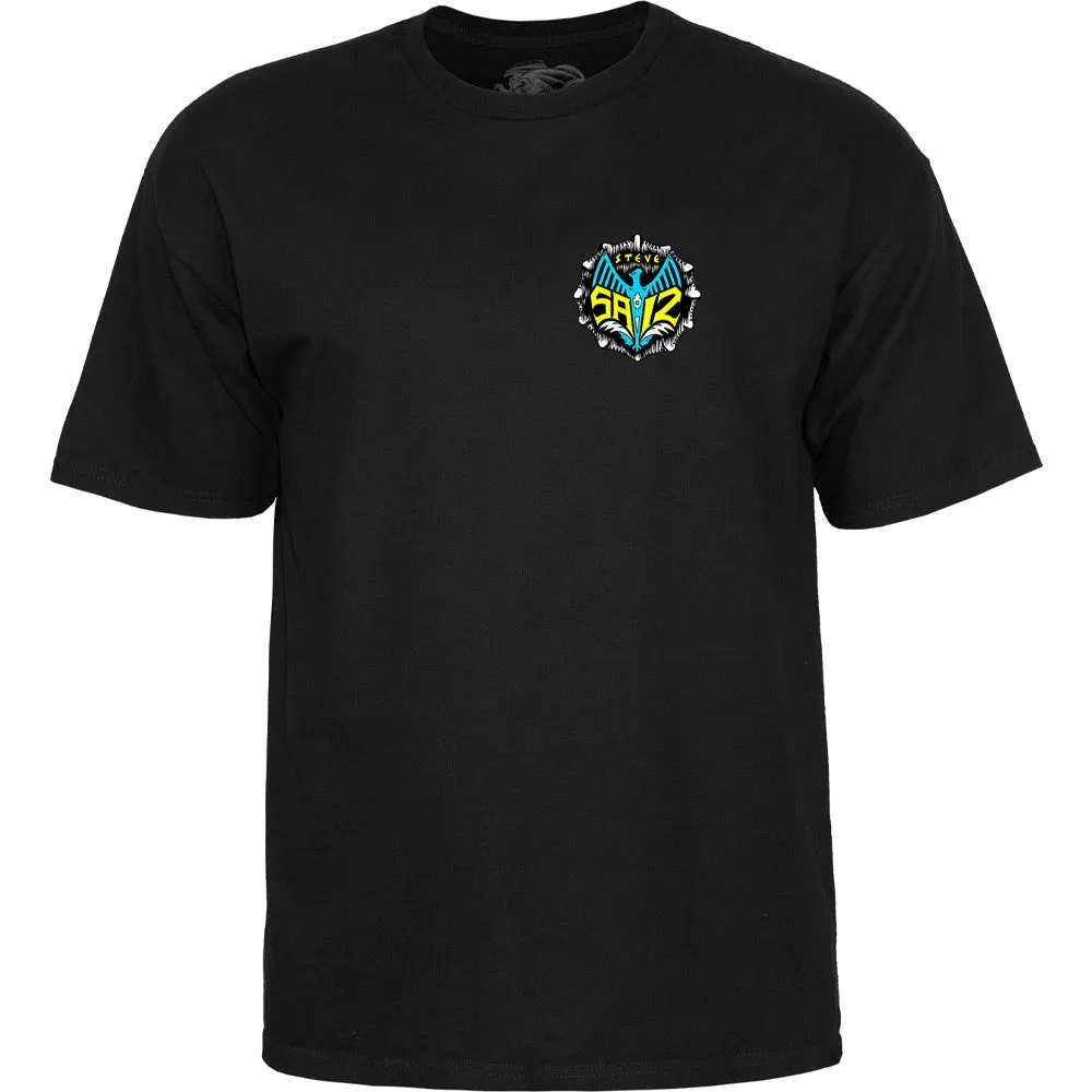 Powell Peralta - Steve Saiz Totem Tee Black