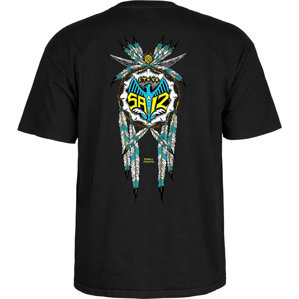 Powell Peralta - Steve Saiz Totem Tee Black