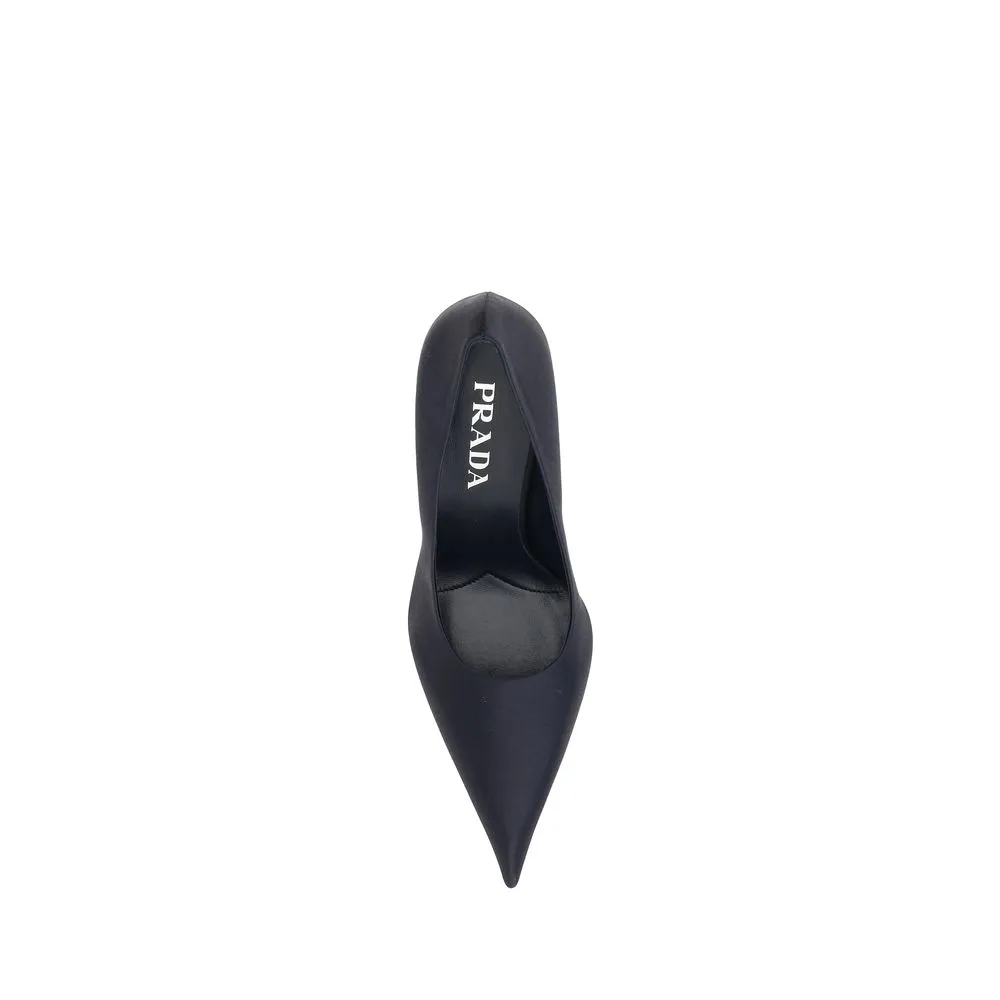Prada Silk Satin Pumps
