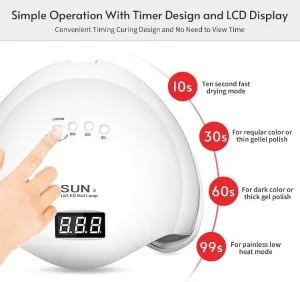 PRE ORDER - 48Watt Large Sanaaa UV light curing lamp