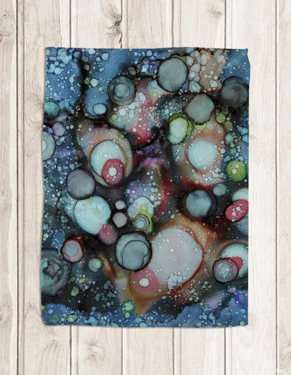 Psychedelic Area Rug  'Galaxy A'