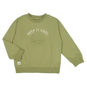 Pullover Embossed Jeep Print 3.481