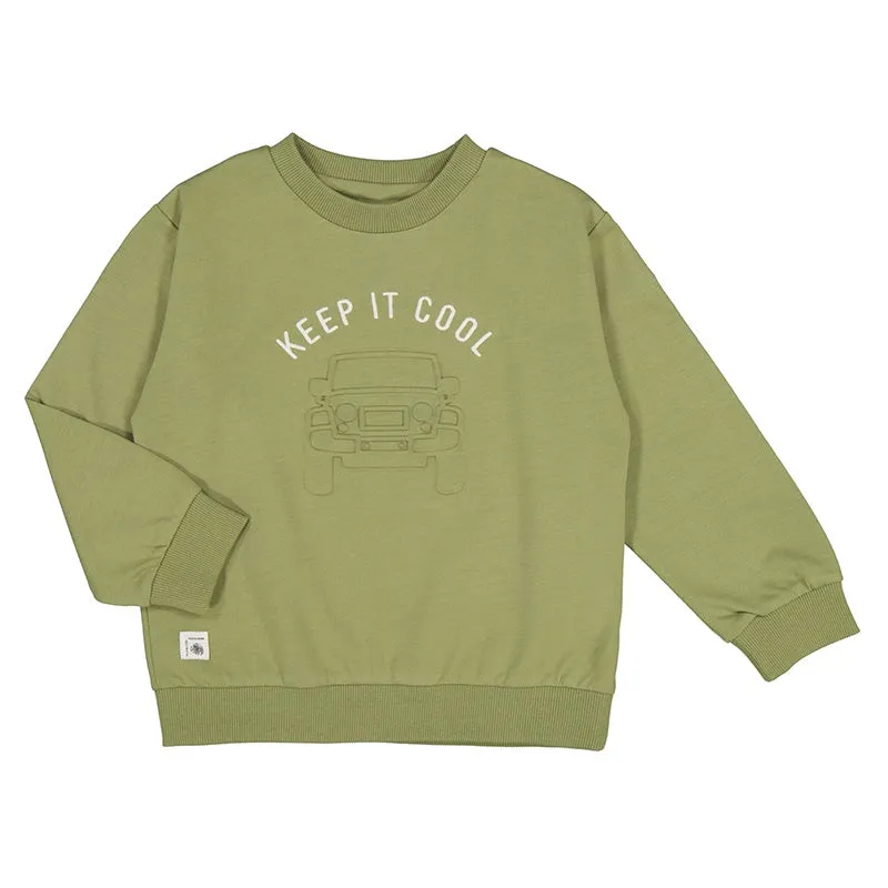 Pullover Embossed Jeep Print 3.481