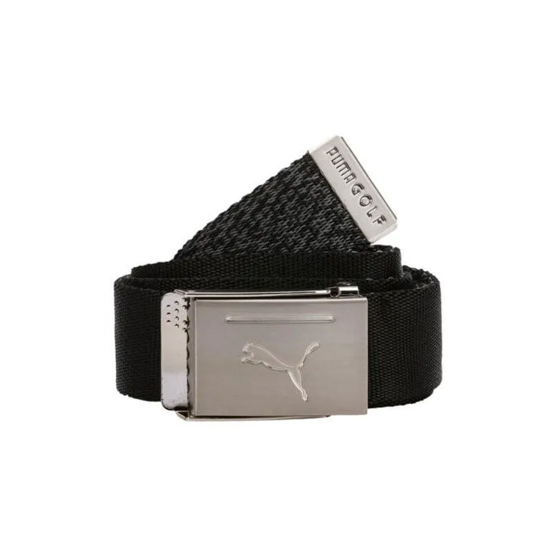 PUMA BLACK REVERSIBLE WEB BELT