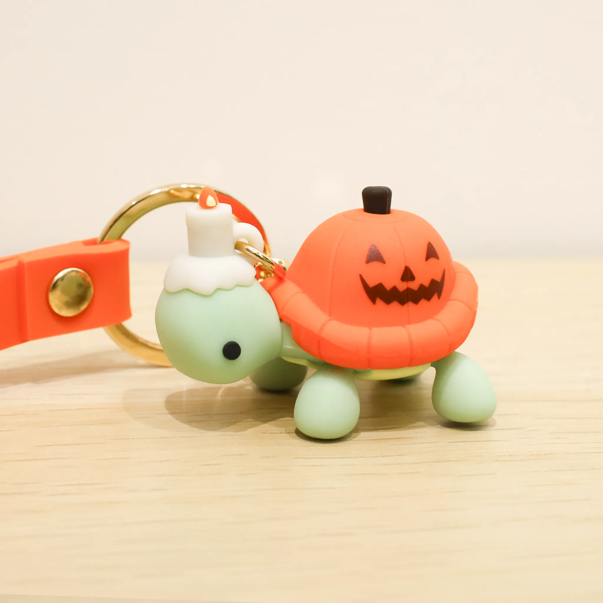 Pumpkin Torti Figure Keychain