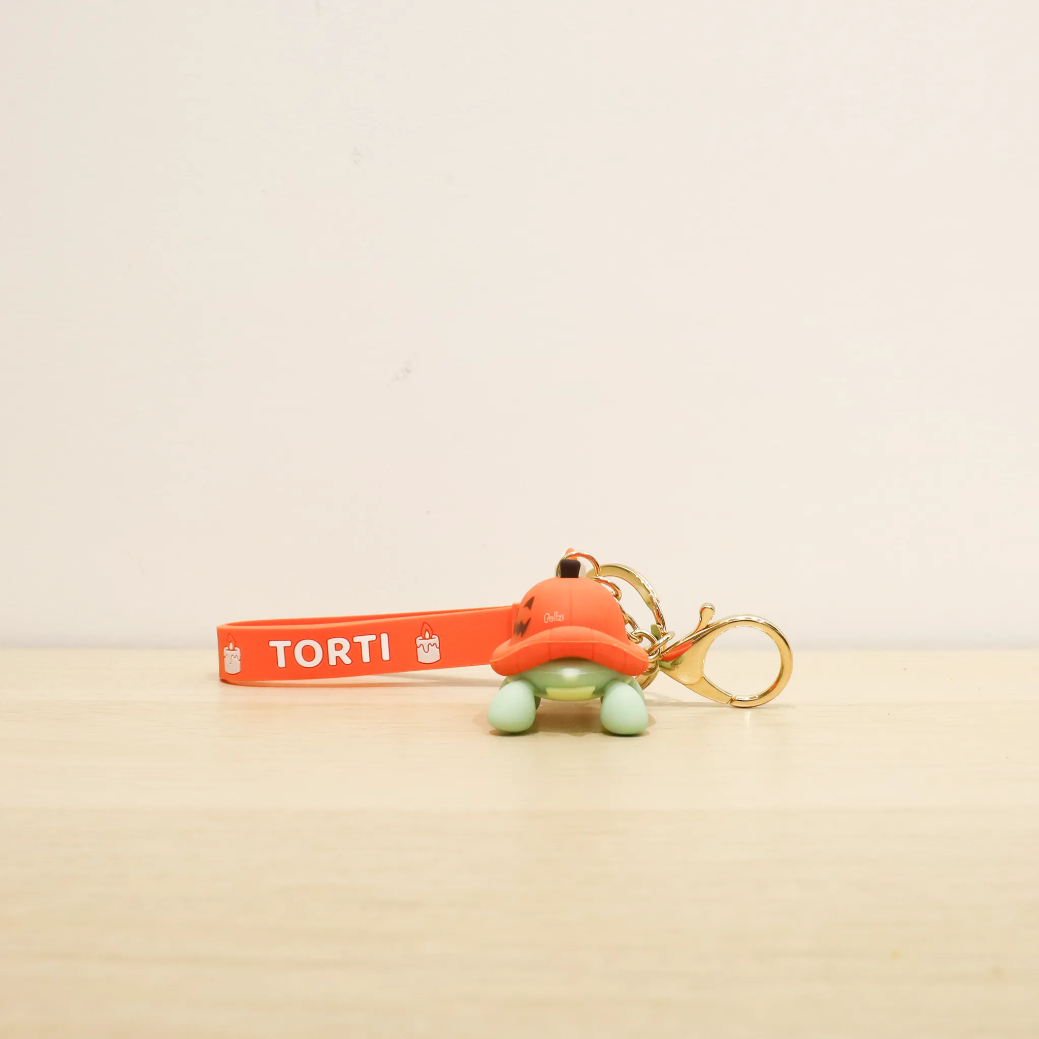 Pumpkin Torti Figure Keychain