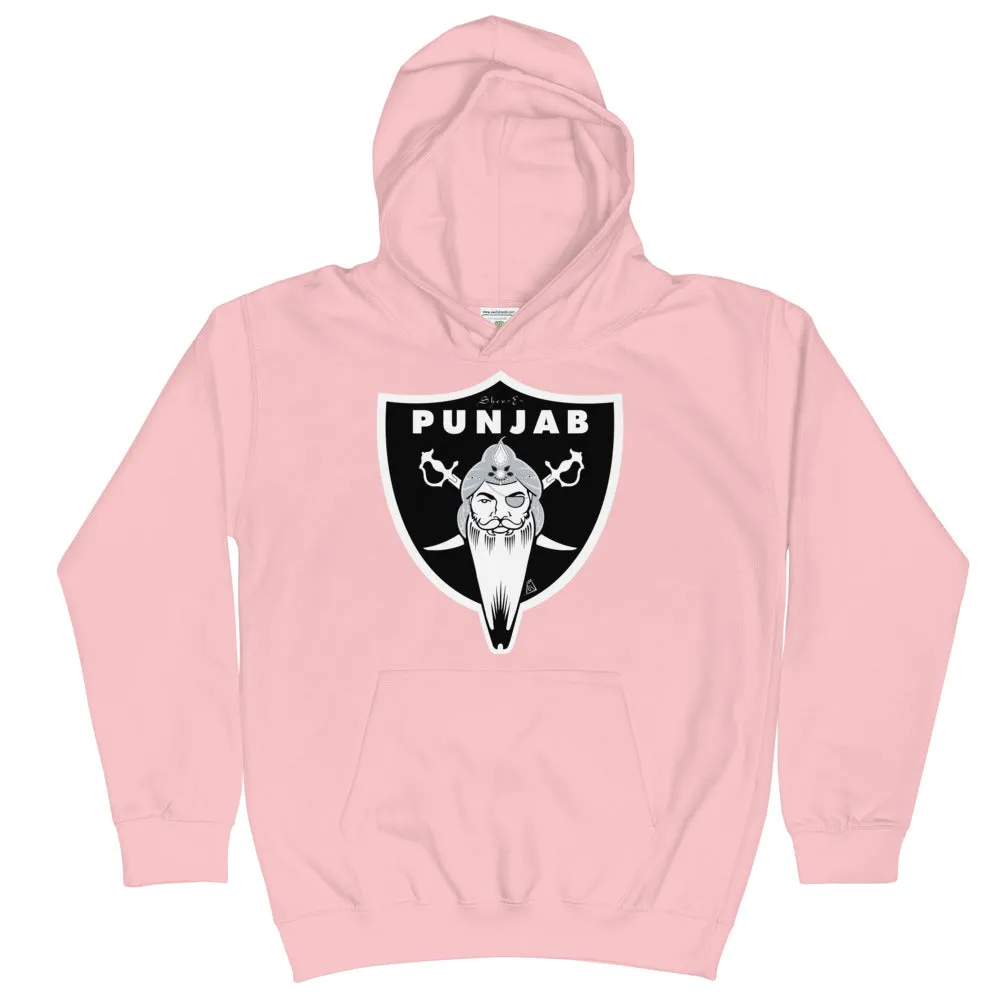 PUNJAB - KIDS PINK HOODIE
