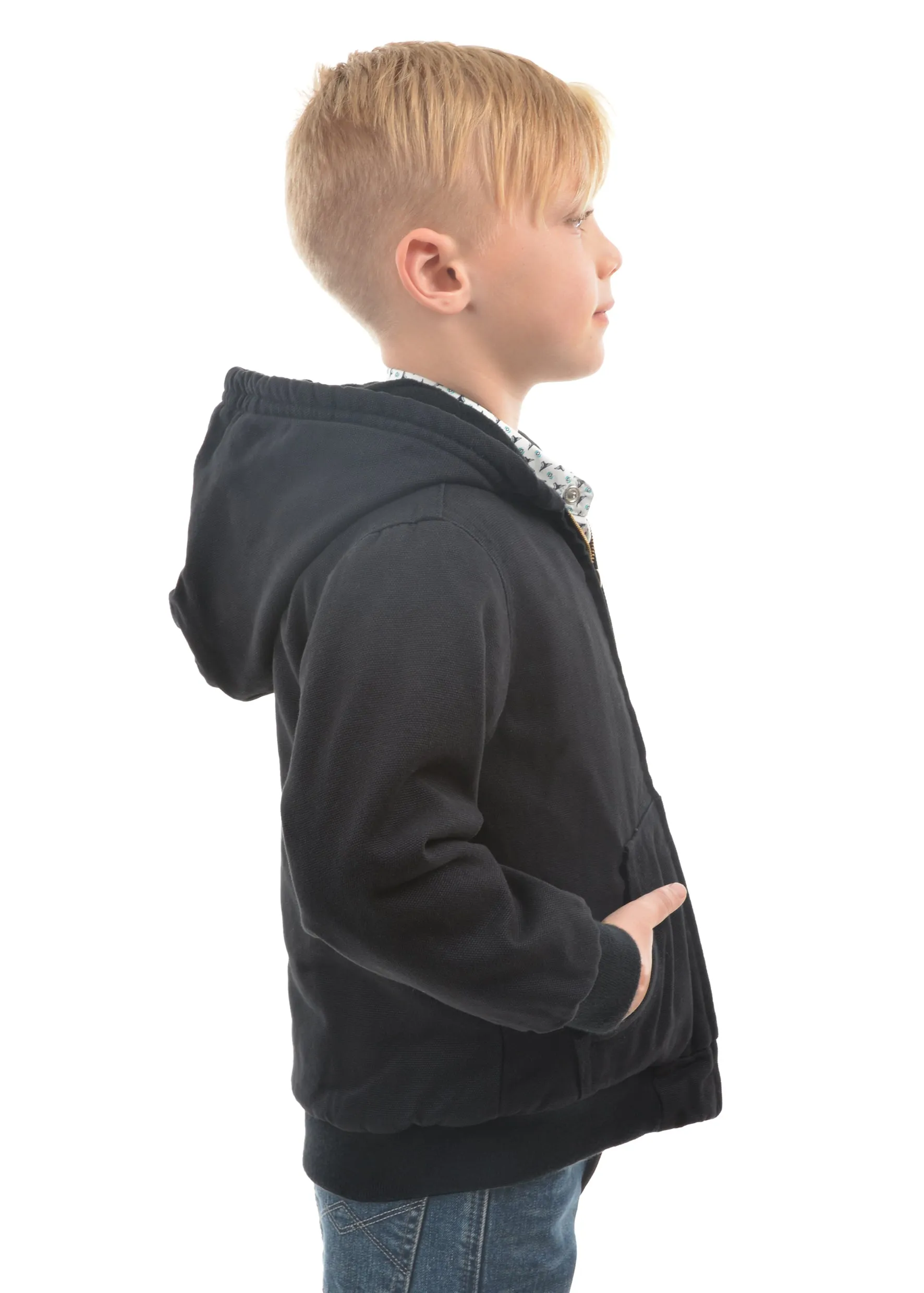 Pure Western Boys Canvas Jacket