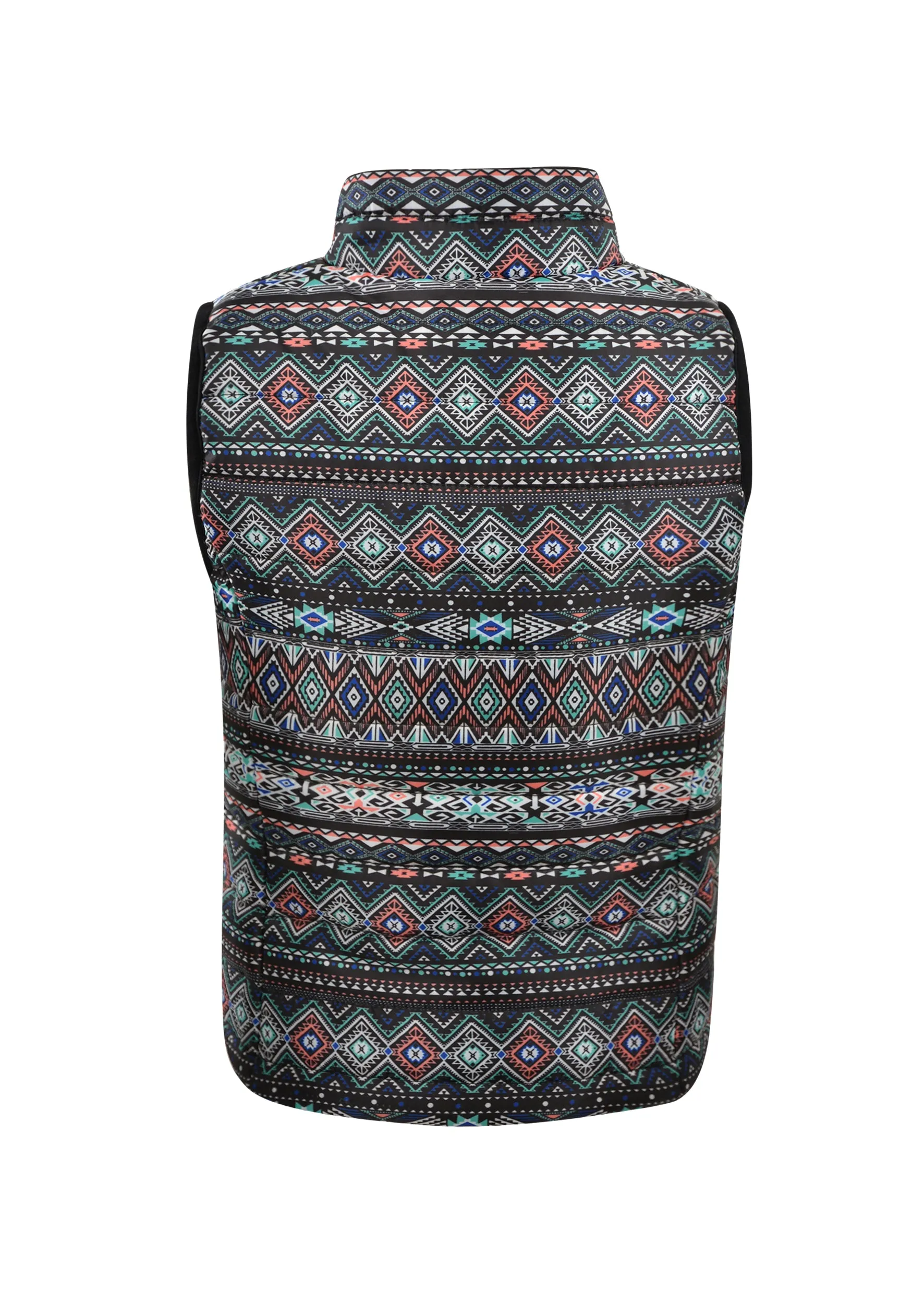 Pure Western Girls (Kids) Jackie Quilted Vest - Multi