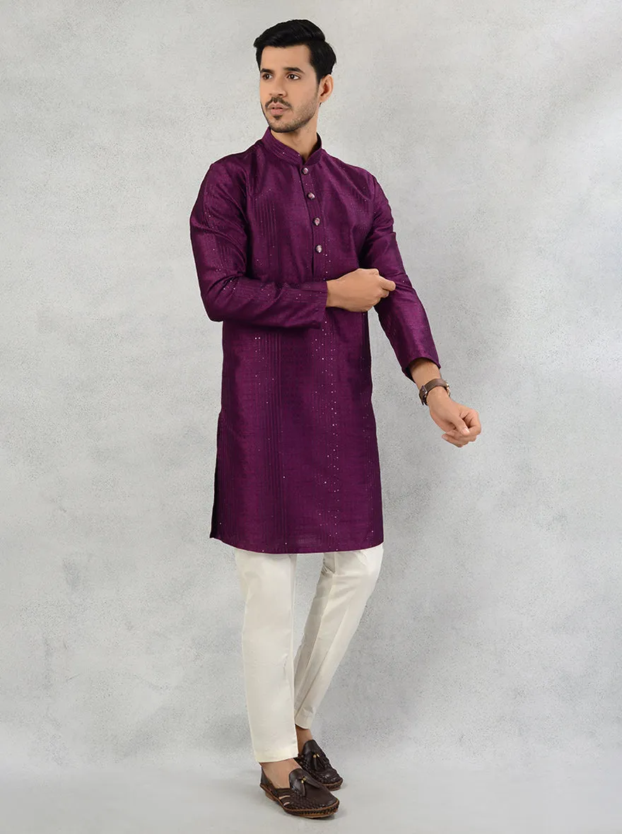 Purple Kurta Pajama | TULA