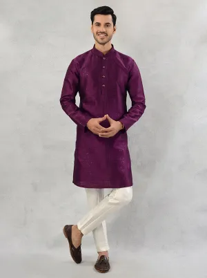 Purple Kurta Pajama | TULA