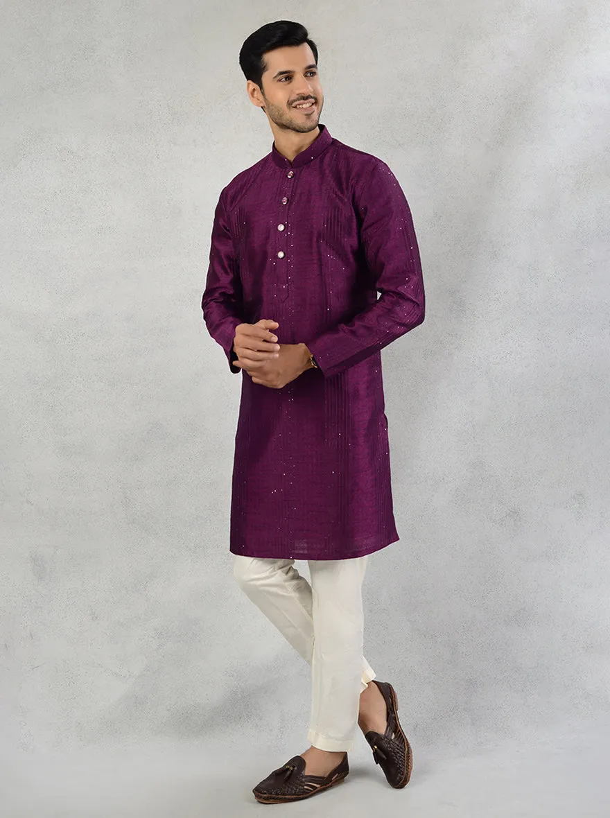Purple Kurta Pajama | TULA