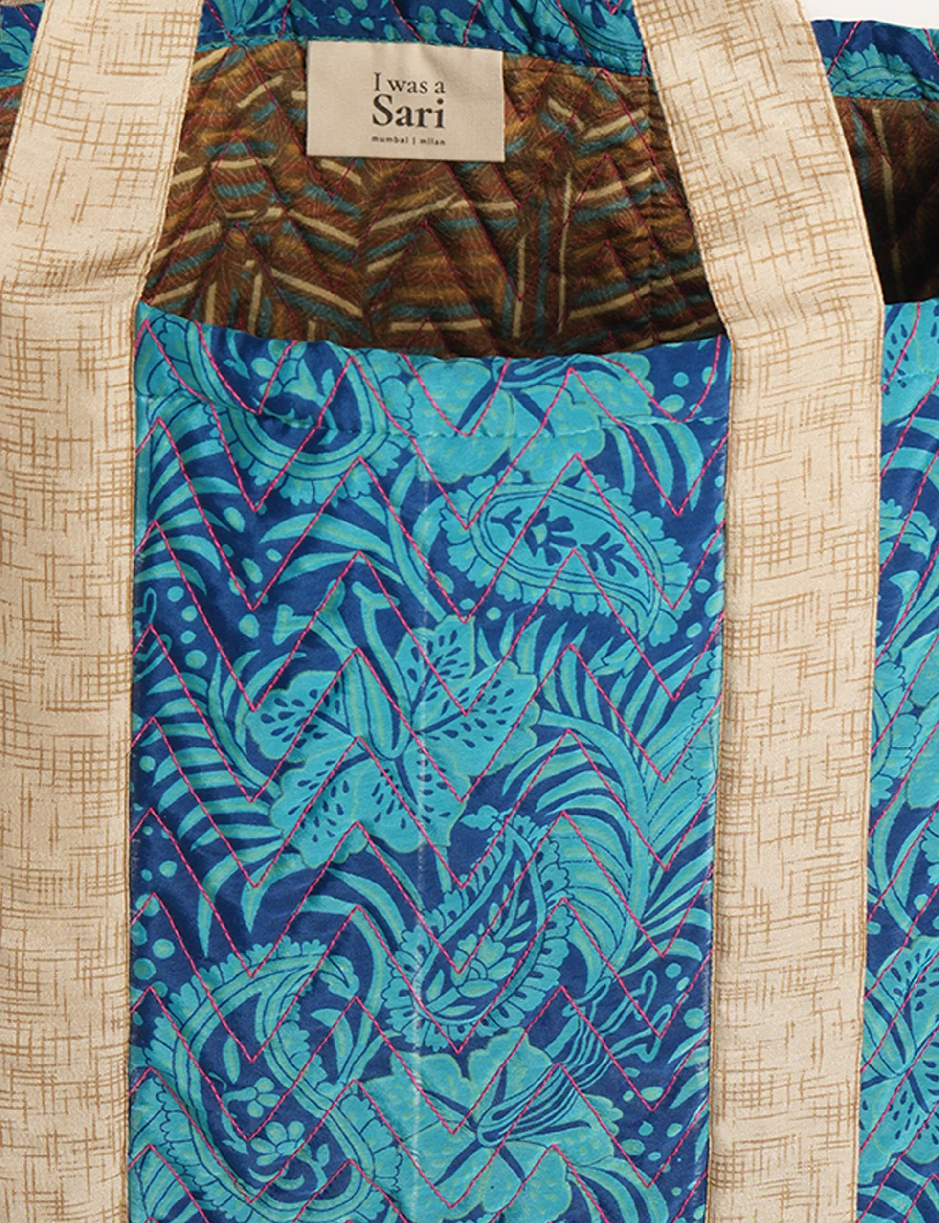 QUILTED TOTE BAG