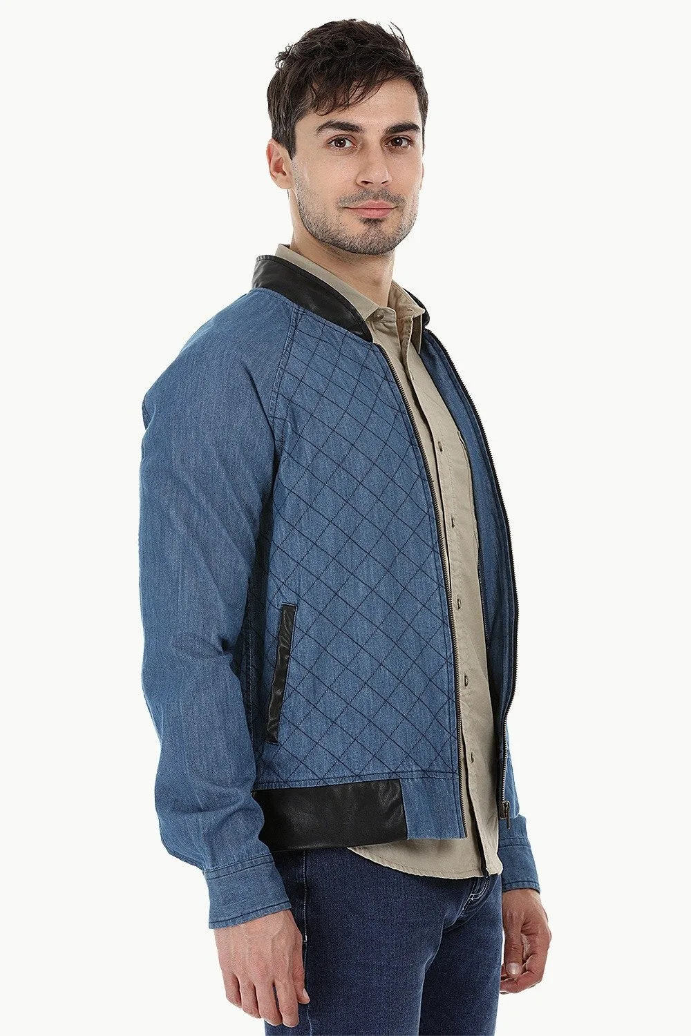 Raglan Indigo Denim Jacket