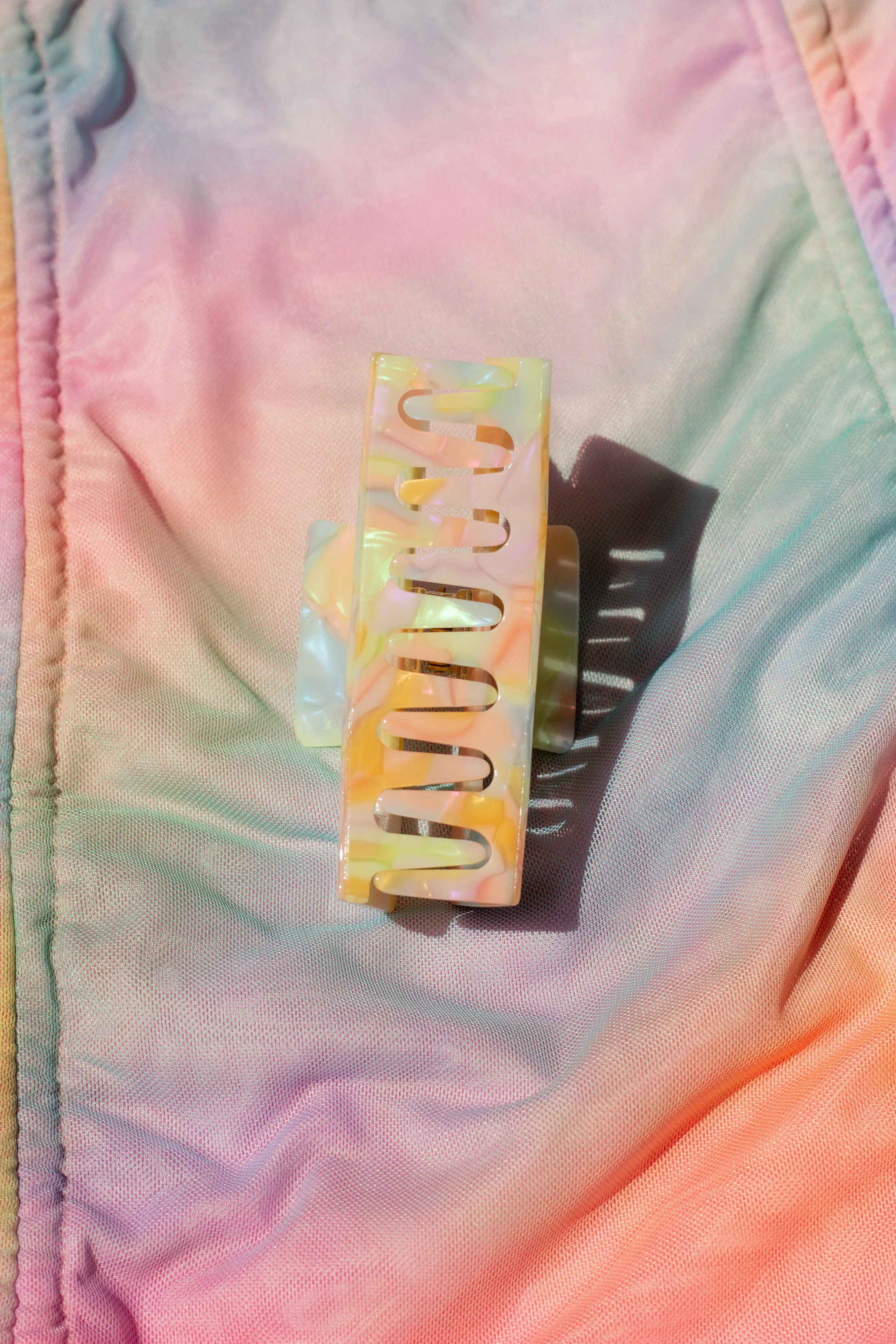 Rectangle Cut Out Classic Claw Hair Clip