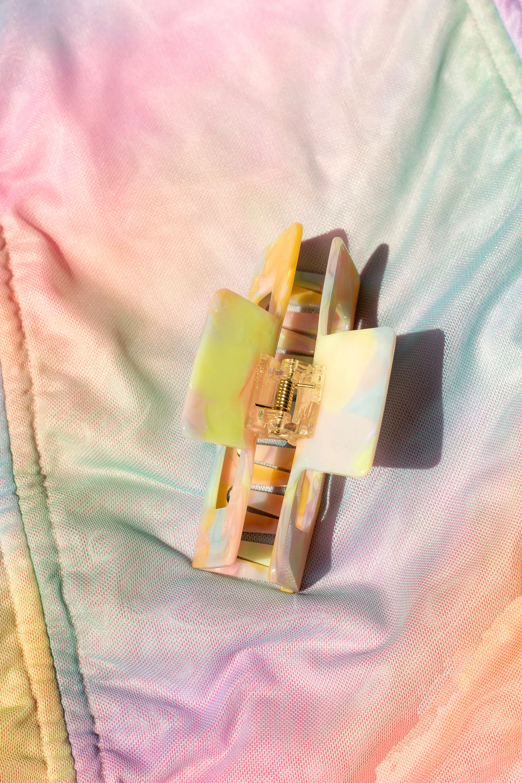 Rectangle Cut Out Classic Claw Hair Clip