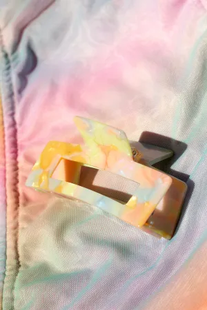 Rectangle Cut Out Classic Claw Hair Clip