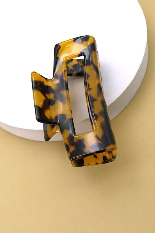 Rectangle Hair Claw Clip