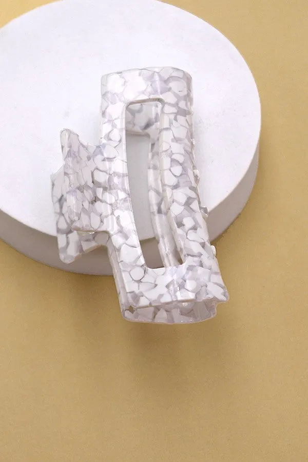 Rectangle Hair Claw Clip