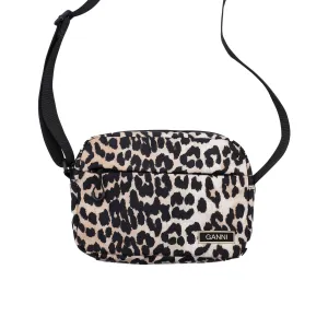 RECYCLED TECH FESTIVAL CROSS-BODY BAG | LEOPARD