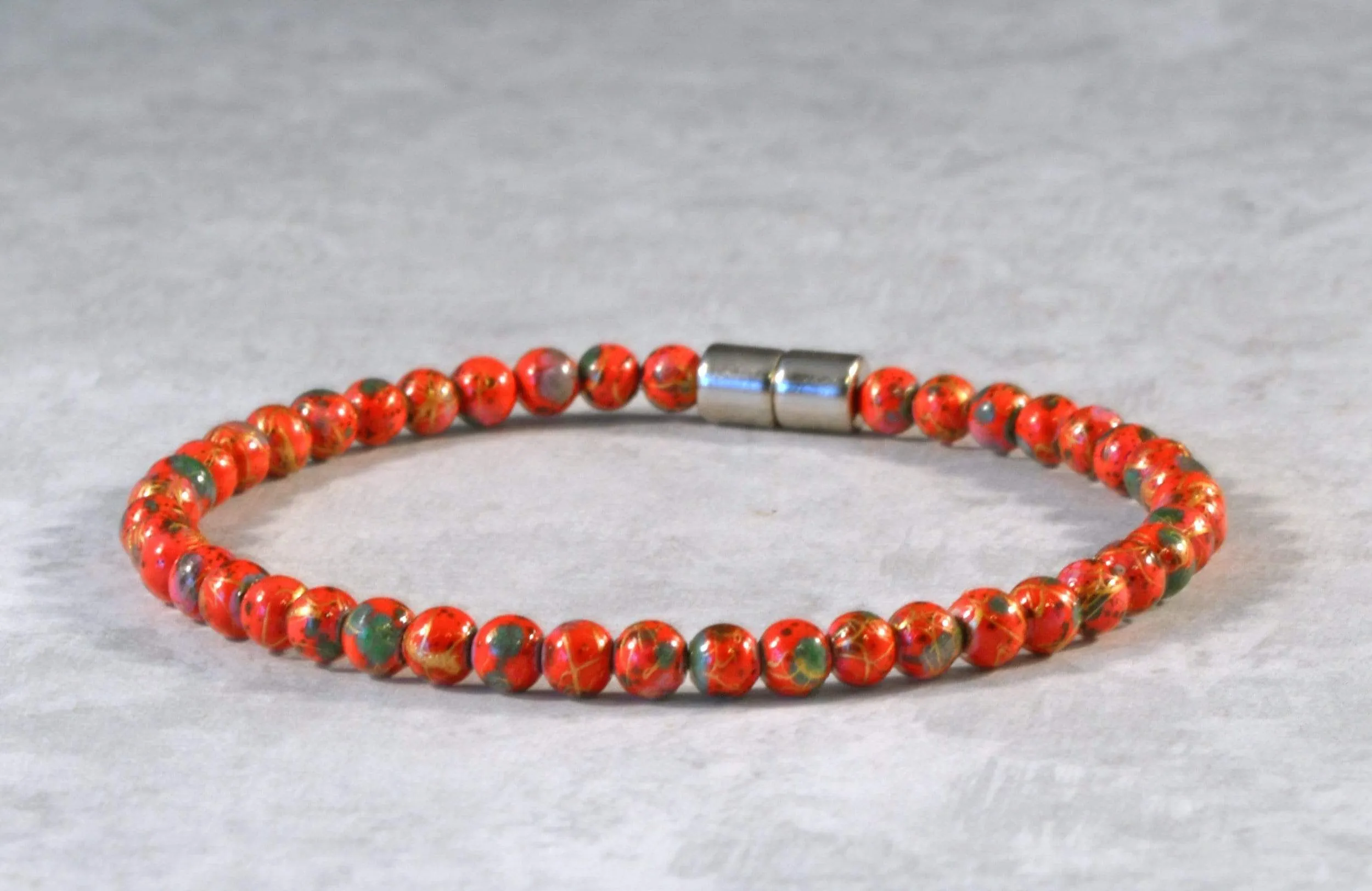 Red Picasso Magnetic Pain Relief Bracelet