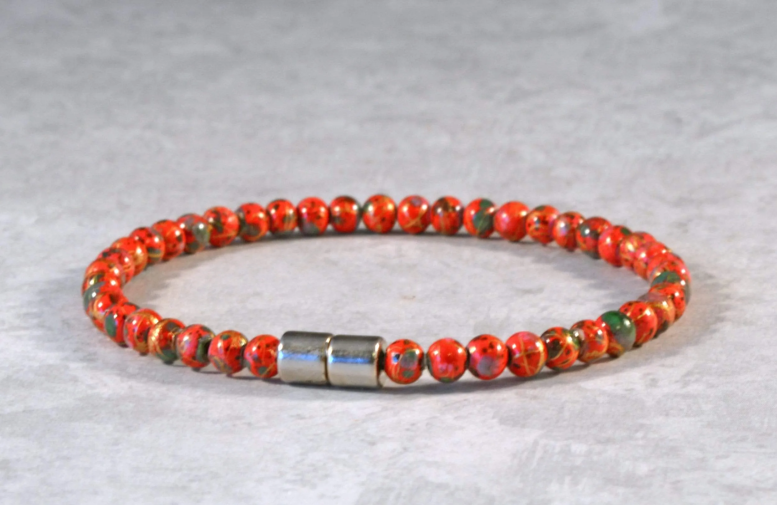 Red Picasso Magnetic Pain Relief Bracelet