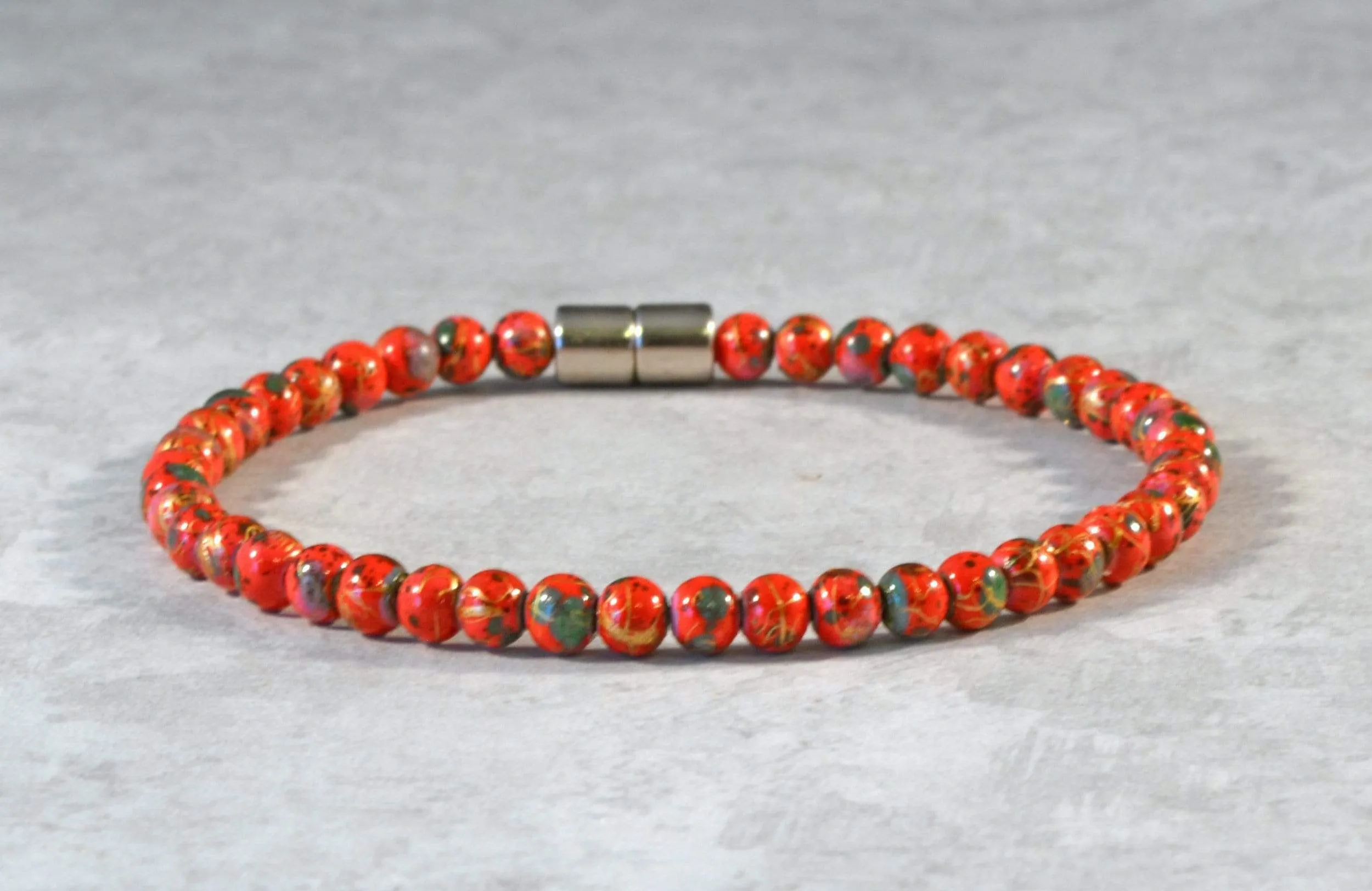 Red Picasso Magnetic Pain Relief Bracelet