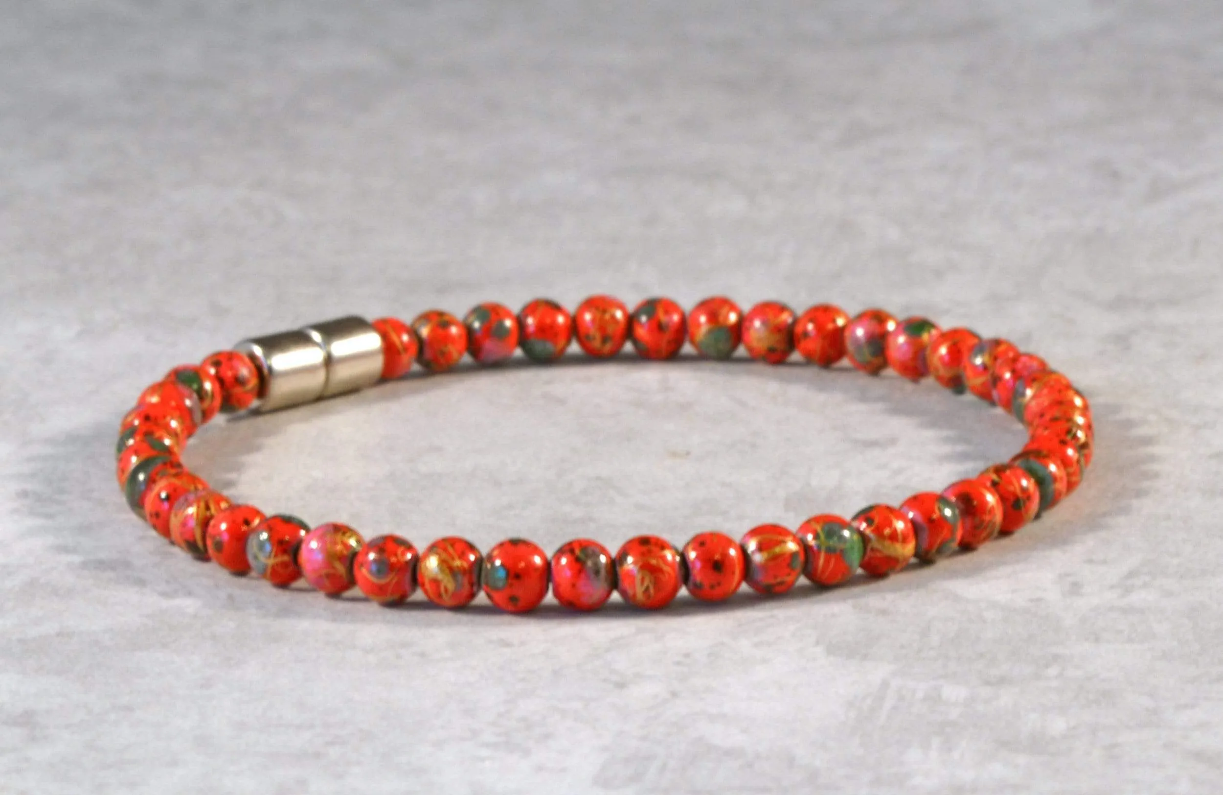 Red Picasso Magnetic Pain Relief Bracelet